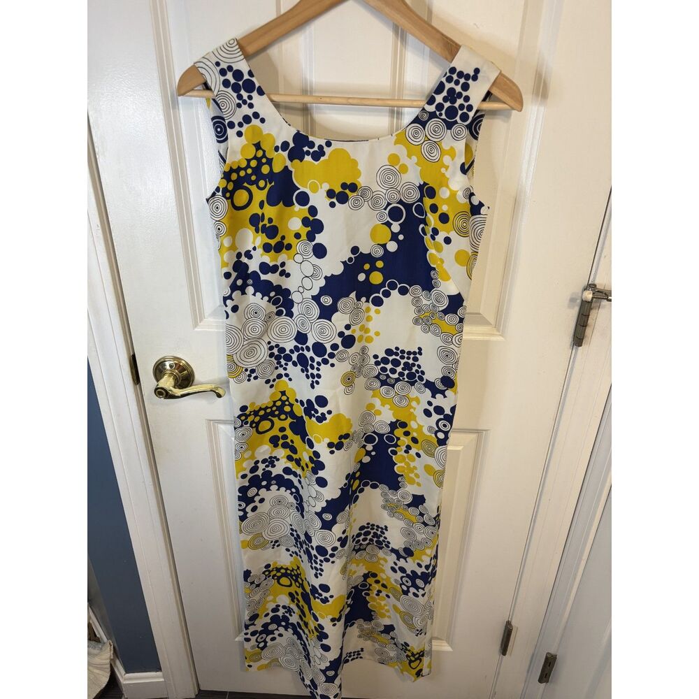 Vintage Handmade Geometric Pattern Shift Maxi Dress - No Size (XS/S)